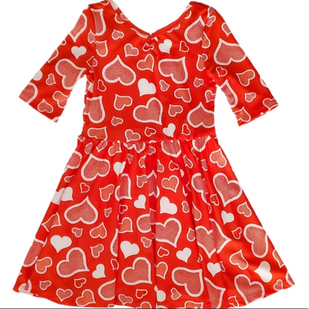 NWT DotDotSmile ballerina Red & White Hearts♥️❤️♥️